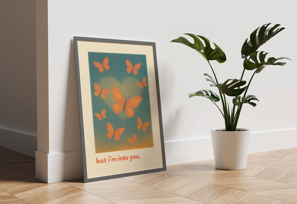 PNKRK .3 - All the Butterflies Wall Art Print - Single VrA MU7