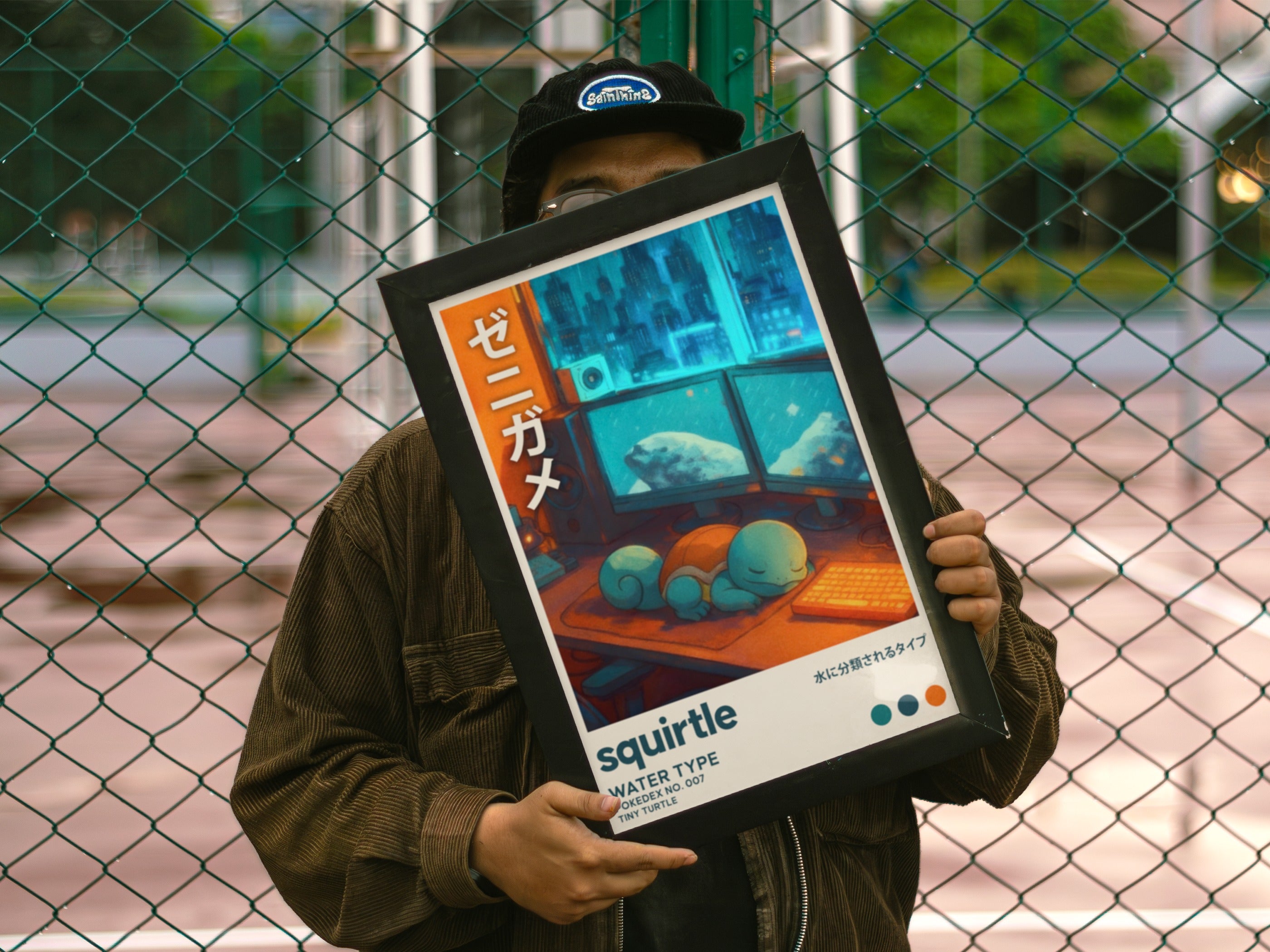 MNSTR .5 - Lo-Fi Bedroom III Wall Art Print - Single VrA MU3