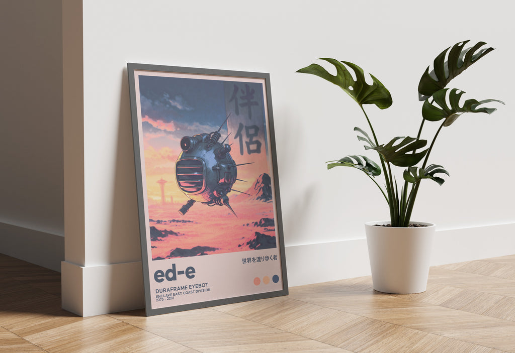 WSTLND .3 - Desert Drone Wall Art Print - Single VrA MU7
