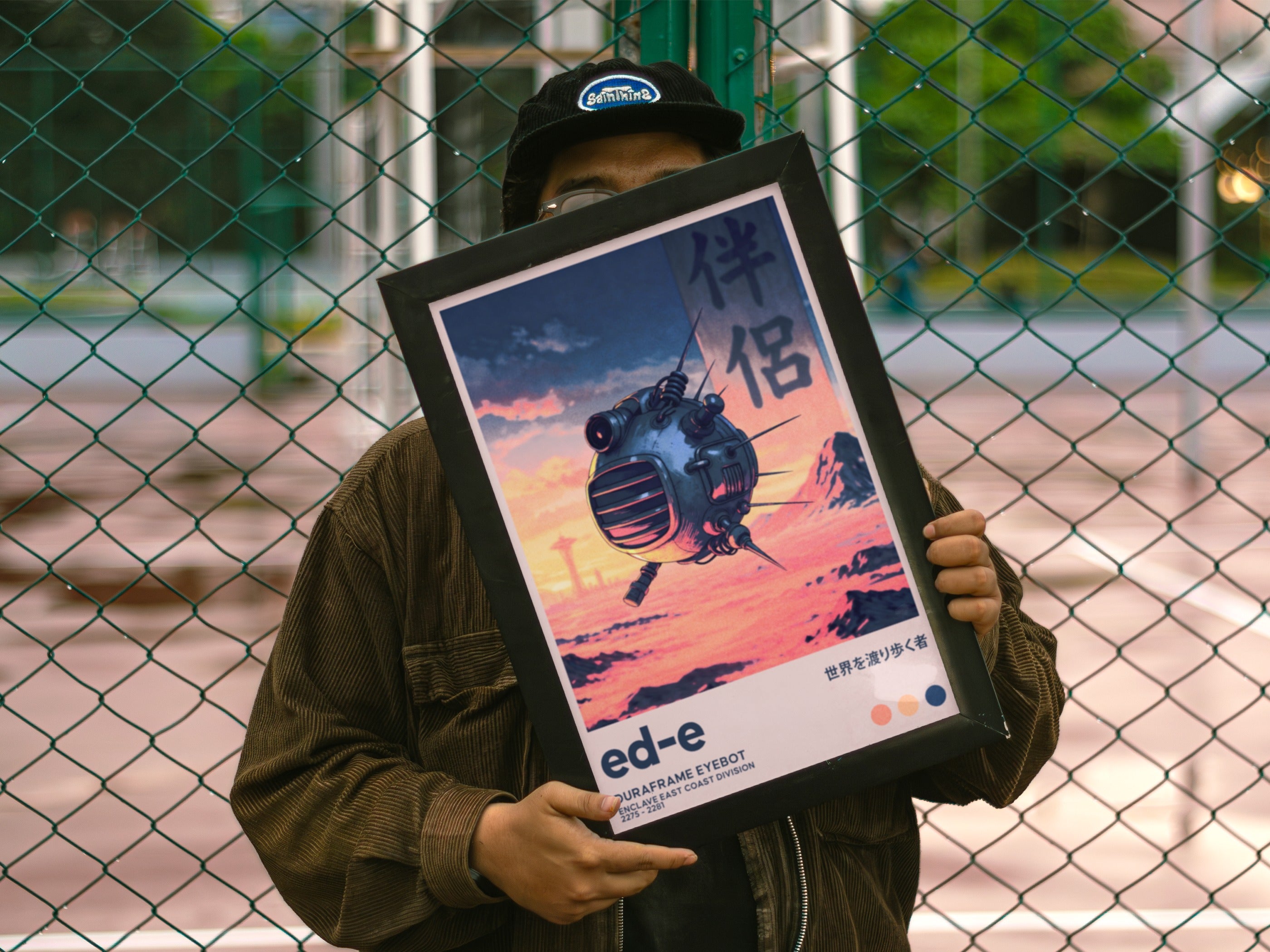 WSTLND .3 - Desert Drone Wall Art Print - Single VrA MU3