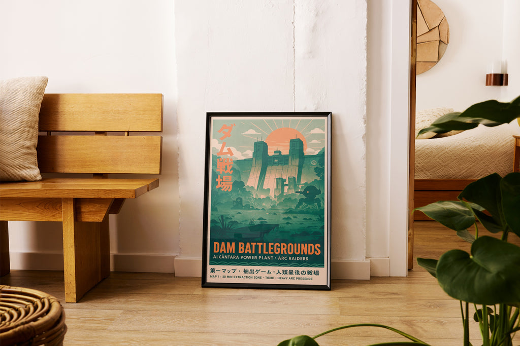 ARCRDR .5 - Jungle Dam Wall Art Print - Single VrB MU2