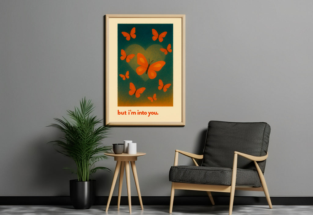 PNKRK .3 - All the Butterflies Wall Art Print - Single VrA MU6