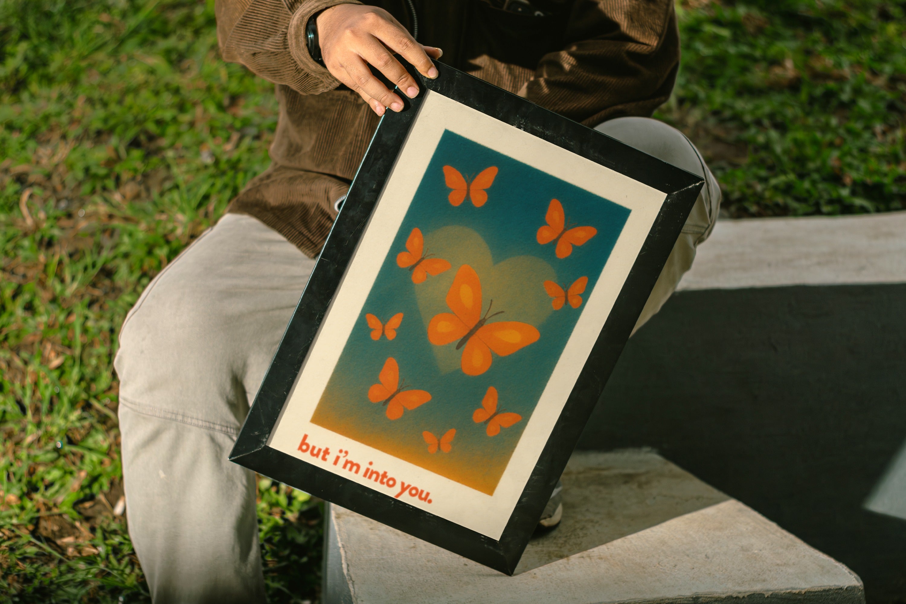 PNKRK .3 - All the Butterflies Wall Art Print - Single VrA MU4