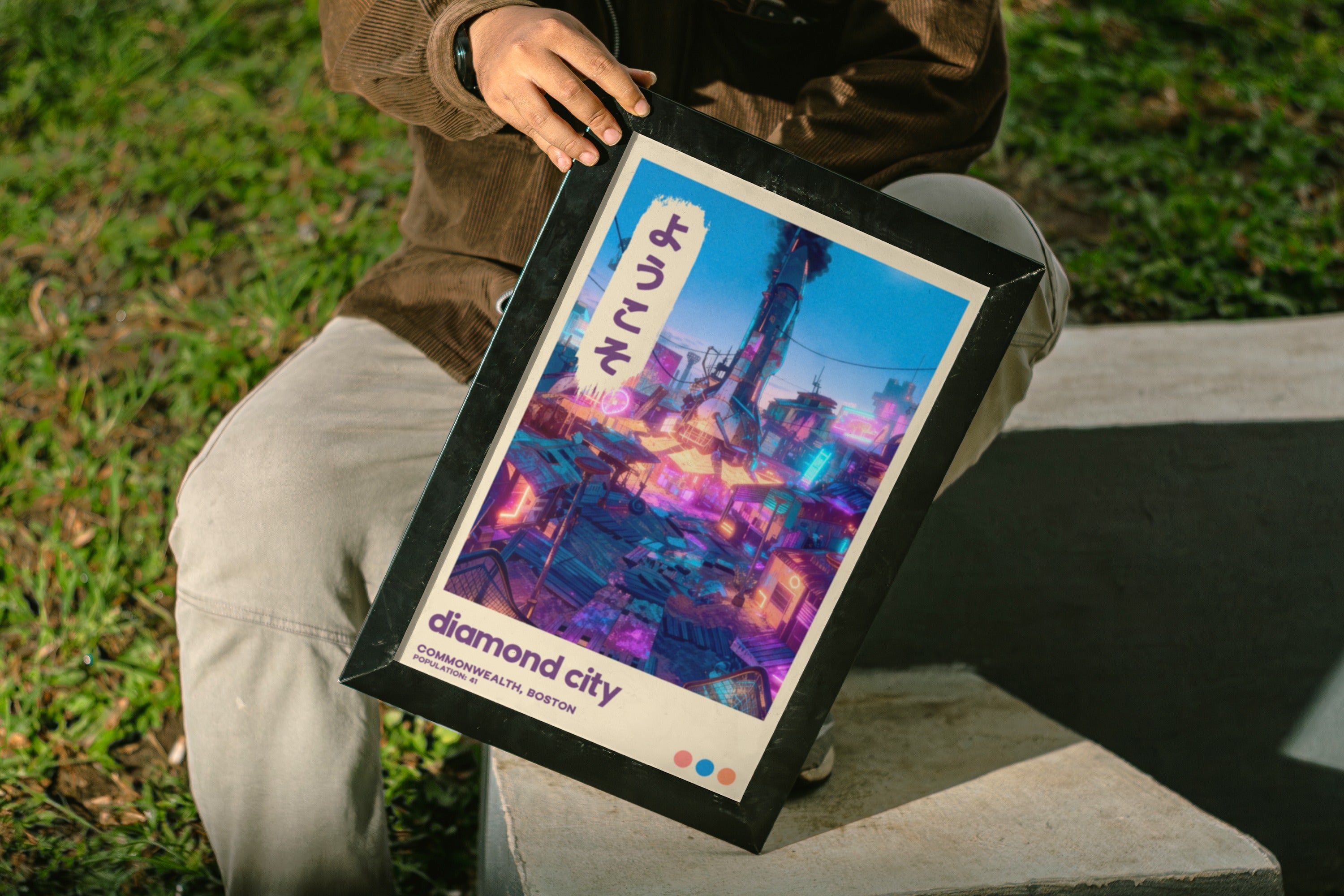 WSTLND .2 - Stadium Fortress Wall Art Print - Single VrA MU4