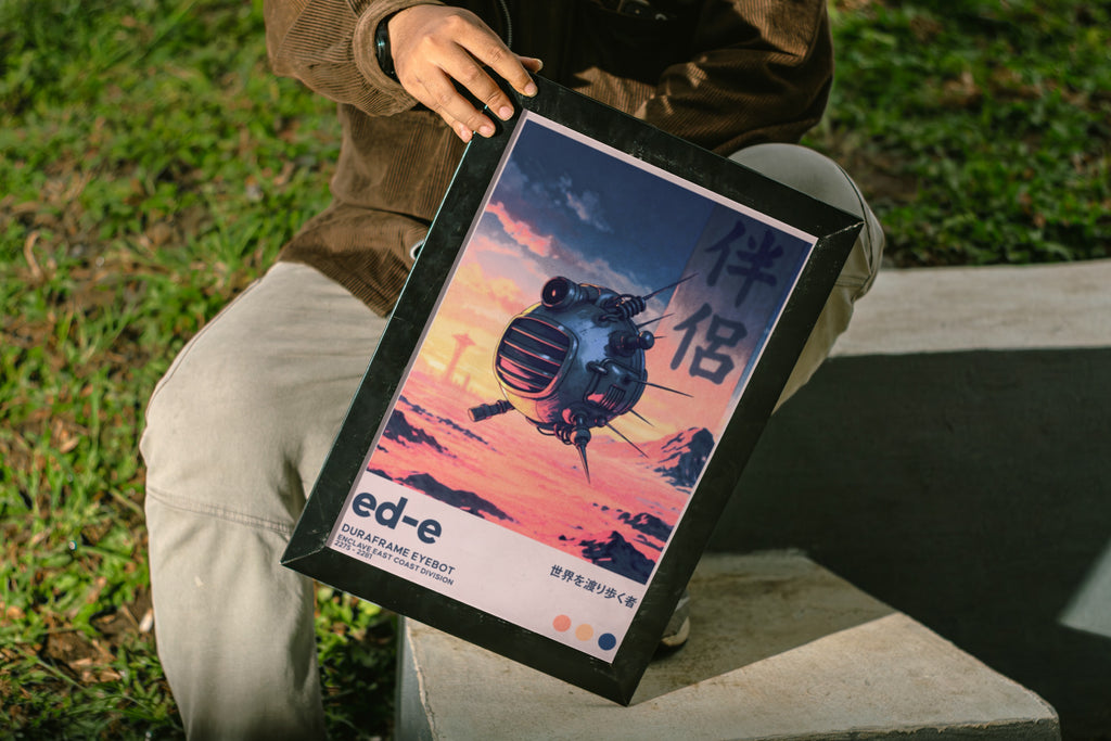 WSTLND .3 - Desert Drone Wall Art Print - Single VrA MU4