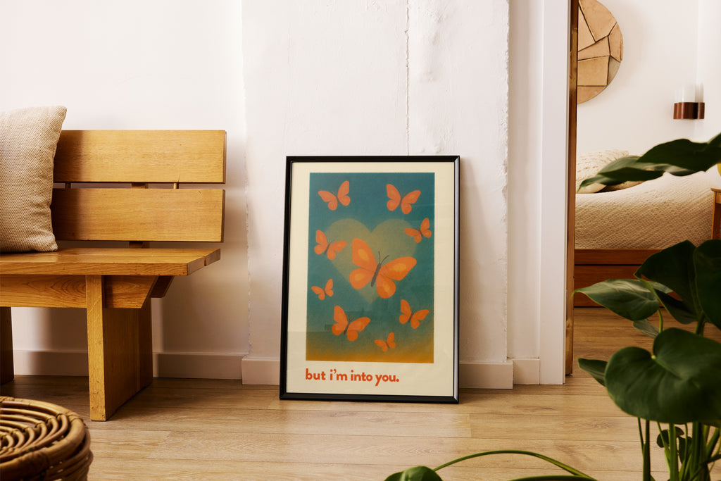 PNKRK .3 - All the Butterflies Wall Art Print - Single VrB MU2