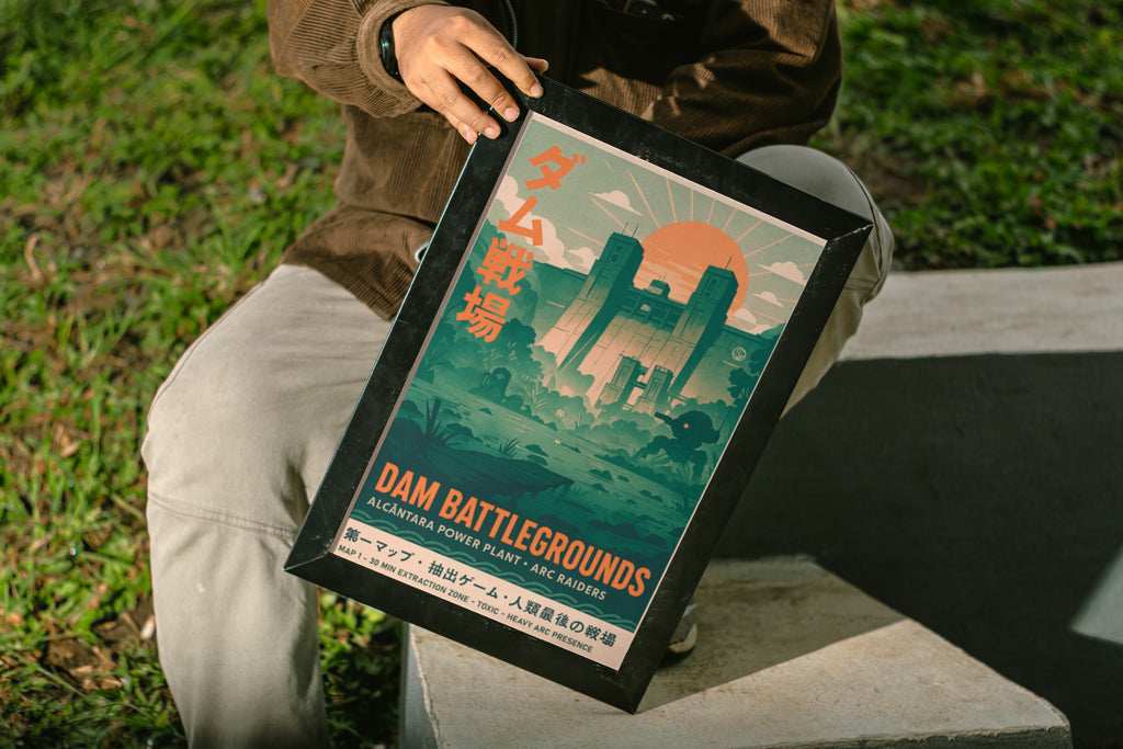 ARCRDR .5 - Jungle Dam Wall Art Print - Single VrA MU4