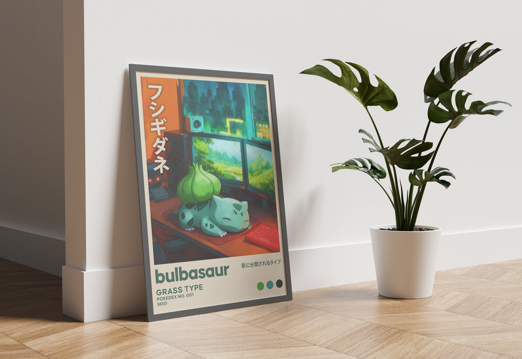 MNSTR .3 - Lo-Fi Bedroom I Wall Art Print - Single VrA MU7